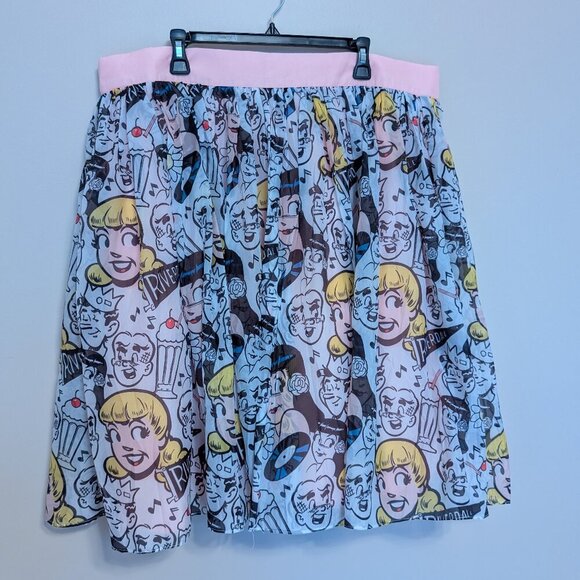 Unique Vintage Betty & Veronica 3X layered skirt Riverdale Archie Jughead EUC - Picture 1 of 10
